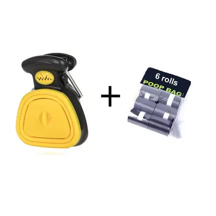 Opvouwbare Poepschep met Afbreekbare Zakken – Hygiënisch & Handig