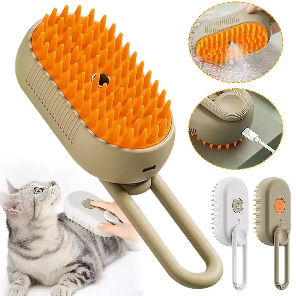 FurCare Brush - Stoomborstel voor Katten & Honden